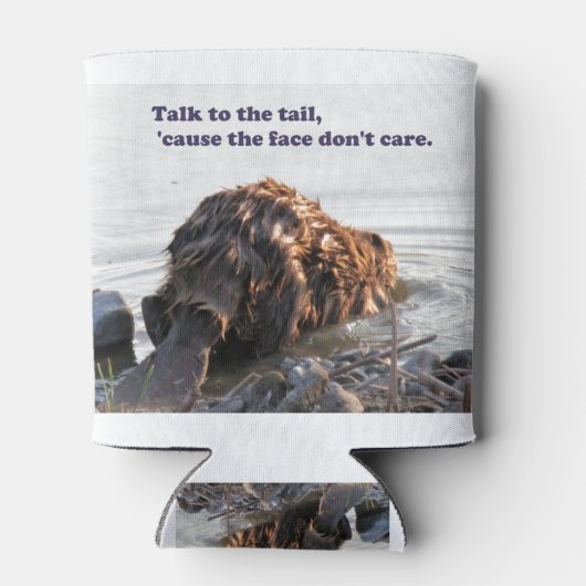 Funny Beaver Blikjeskoeler (Achterkant)