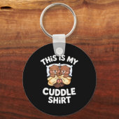 Funny Beaver Couple This Is My Cuddle  Sleutelhanger (Voorkant)