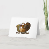 Funny Beaver Kaart (Achterkant)