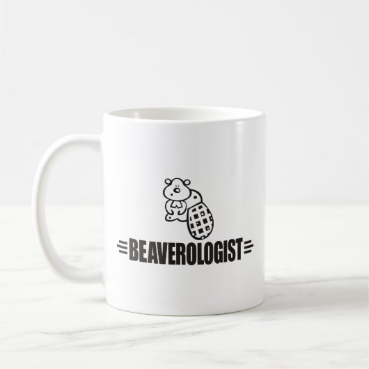 Funny Beaver Koffiemok (Links)