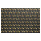 Funny Beaver met boomkunst Stof (Yard (91,4 cm))