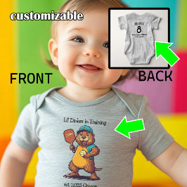 Funny Beaver Pickleball Romper