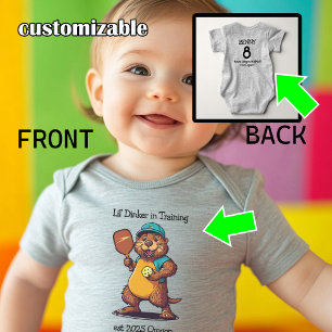 Funny Beaver Pickleball Romper