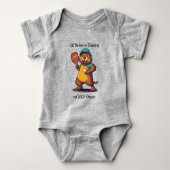 Funny Beaver Pickleball Romper (Voorkant)