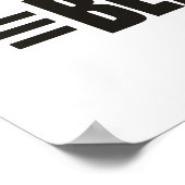 Funny Beaver Poster (Hoek)