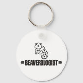 Funny Beaver Sleutelhanger (Voorkant)