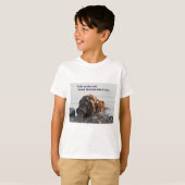 Funny Beaver T-shirt (Voorkant volledig)