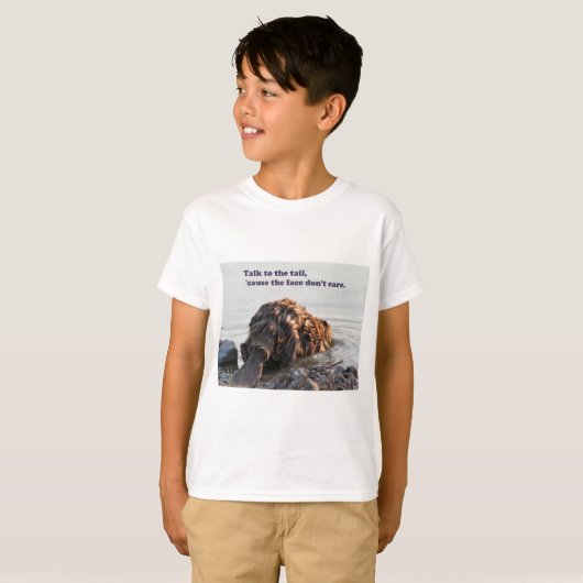 Funny Beaver T-shirt (Voorkant volledig)