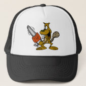 Funny Beaver Trucker Pet (Voorkant)