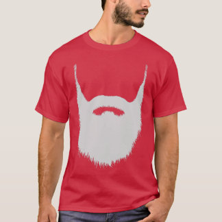 Funny bebaard hipster gelaatshaar t-shirt