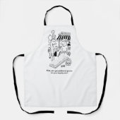 Funny Bed of Nails Indian Bazaar Marketplace Schort (Voorkant)