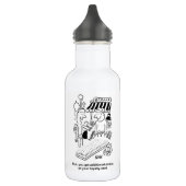 Funny Bed of Nails Indian Bazaar Marketplace Waterfles (Links)