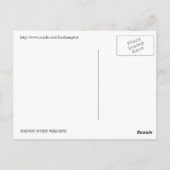 Funny Bee Briefkaart (Achterkant)