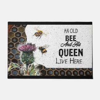 Funny Bee Doormat, Cute Bee Lover Gift, Bee Quote Deurmat