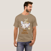 Funny Bee Gnome met honingborging T-shirt (Voorkant volledig)