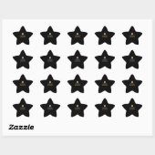 Funny Bee Hive Gift | Honingbijenkruitjes Ster Sticker (Vel)