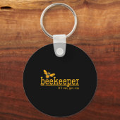 Funny Bee Hive Honey Lover Gift Beekeeper  Sleutelhanger (Voorkant)
