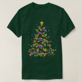 Funny Bee-kerstboom Bee-kerstklep T-shirt (Design voorkant)