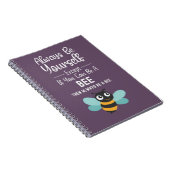 Funny Bee Lover Gifts Farmer Beekeeper  Notitieboek (Rechterzijde)