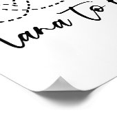 Funny Bee Lover Nana To Be Poster (Hoek)