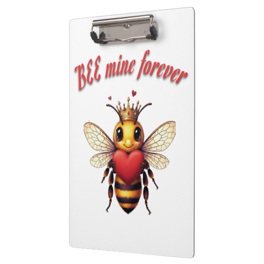 Funny Bee Pun Valentine Klembord (Links)