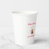 Funny Bee Pun Valentine Papieren Bekers (Rechts)