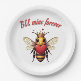 Funny Bee Pun Valentine  Papieren Bordje