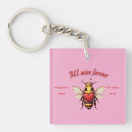 Funny Bee Pun Valentine  Sleutelhanger