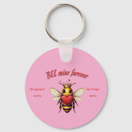 Funny Bee Pun Valentine  Sleutelhanger