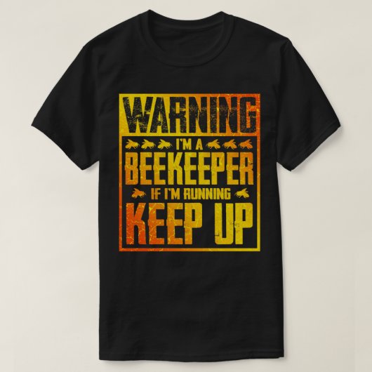 Funny Beekeeper T-shirt (Design voorkant)