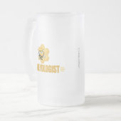 Funny Beekeeper's Matglas Bierpul (Voorkant links)