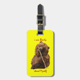 Funny Beer Bagagelabel