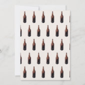 Funny Beer Bottle Cold One Old One Birthday Party Kaart (Achterkant)