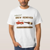 Funny Beer Brew Tow Truck T-shirt (Voorkant)