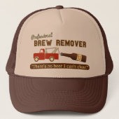 Funny Beer Brew Tow Truck Trucker Pet (Voorkant)