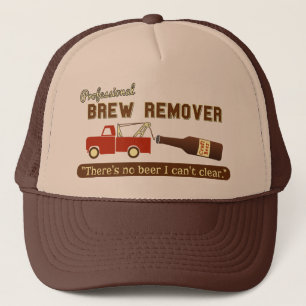 Funny Beer Brew Tow Truck Trucker Pet