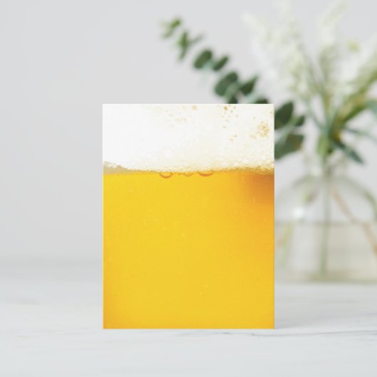 Funny Beer Briefkaart (Staand voorkant)