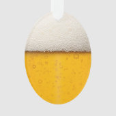 Funny Beer Bubbles Ornament (voorkant)