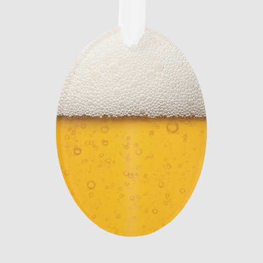 Funny Beer Bubbles Ornament (achterkant)