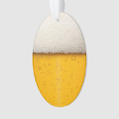 Funny Beer Bubbles Ornament (voorkant)