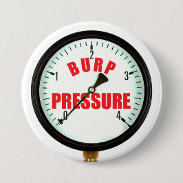 Funny Beer Burp Pressure Gage Button