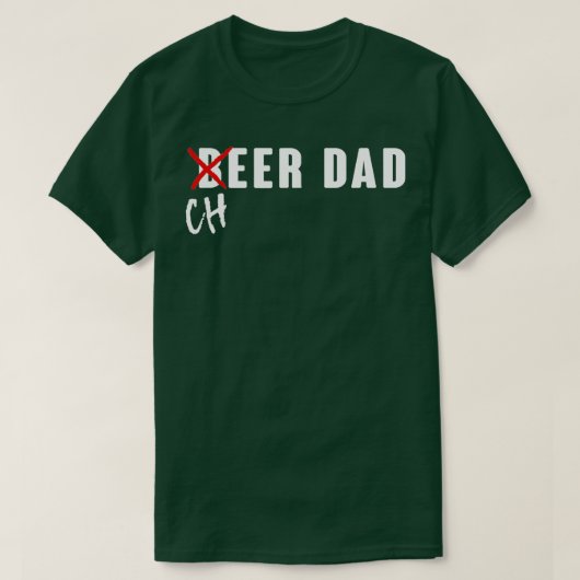 Funny Beer Cheer Dad  T-shirt (Design voorkant)