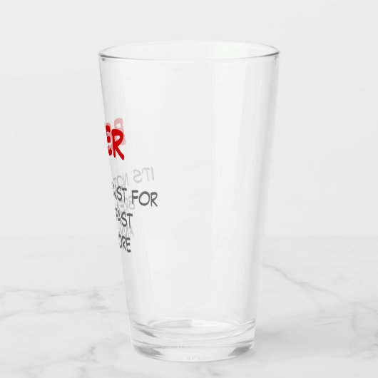 Funny Beer citeert beroemde Gezegden Glas (Links)