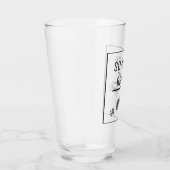 Funny Beer citeert beroemde Gezegden Glas (Rechts)