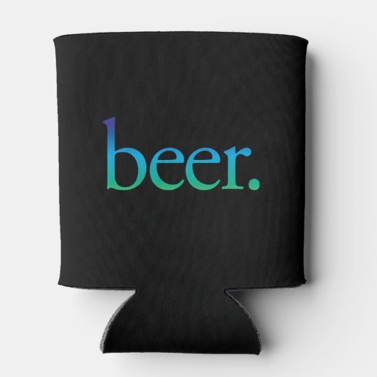 Funny Beer Custom Koelbox, Beer Coozie (Achterkant)