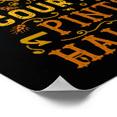 Funny Beer Dad Bod Fathers Humoureus Antiek Poster (Hoek)