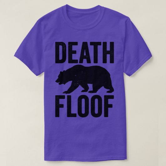 Funny Beer Death Floof T-shirt (Design voorkant)