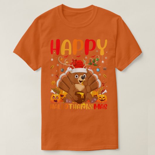 Funny Beer Dierenvriend Happy Beer HelloBedanktMas T-shirt (Design voorkant)