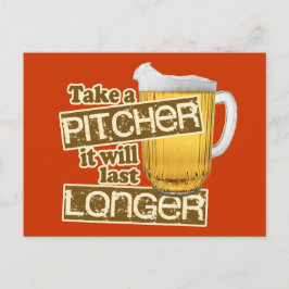 Funny Beer Drink Humor Briefkaart