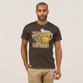 Funny Beer Drink Humor T-shirt (Voorkant volledig)